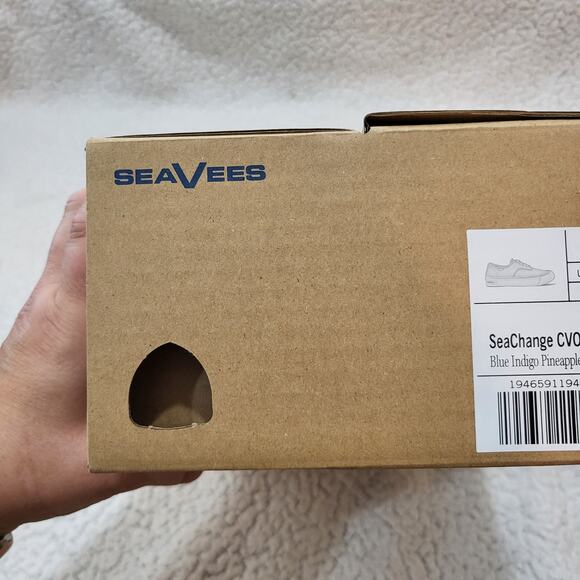 NEW SEAVEES Women's Sea Change CVO SNEAKERS Blue Indigo SIZE 6 - Picture 9 of 11